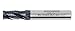 Accusize Industrial Tools Standard Tooth M42 8% Cobalt TiAlN Roughing End Mill, 3/8