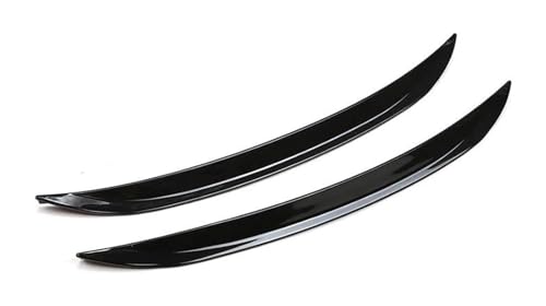 Guardabarros de coche universales de 35cm con acabado de alta resistencia para arcos de rueda