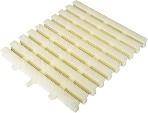 UZAMIRLEX Drainage Overflow Grate, ABS Plastic Pool Drain Grate, Multicolor, Multiple Sizes(Milky(25cm),1 PCS)