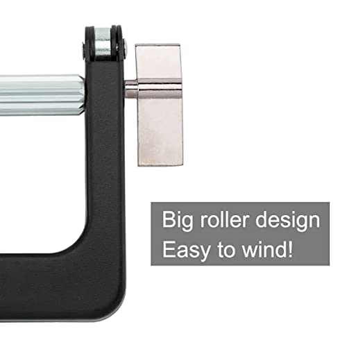 UDQYQ Metall Tubenausdrücker Tubenquetscher für Alle Tube Aluminium Zahnpaste Tubenpresser Plus mit langer Größe 8 cm für Künstler, Friseursalon, Maler (Schwarz)