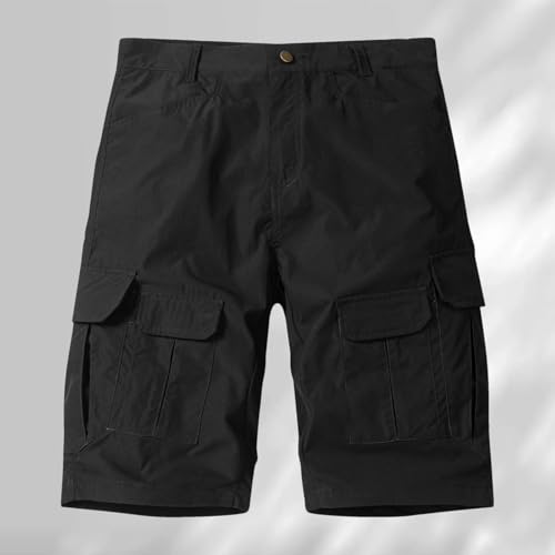 Men's Cargo Pants Outdoor Hiking Work Casual Straight Leg Pocket Utility Trousers Lightweight Durable Comfortable3