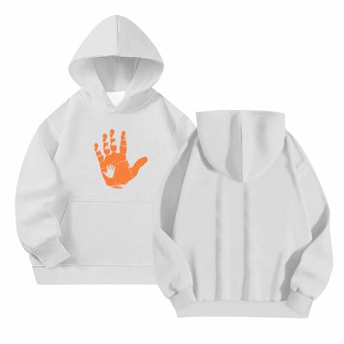 Cute Hoodies for Girls Long Sleeve Pullover Oversized Sweatshirts Tops Preppy Sweatshirt for Teen Girls 4-14 Years2