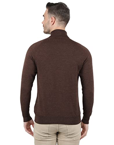 Image of Monte Carlo Men Wool High Neck Pullover Sweater