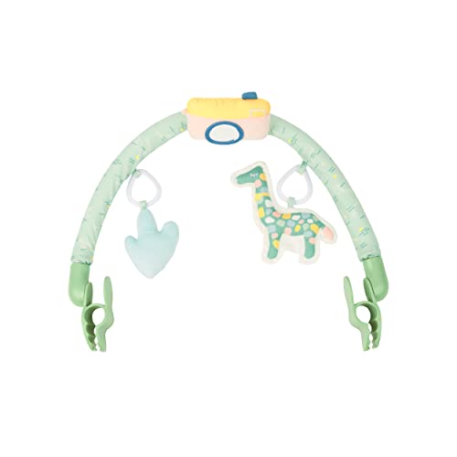 Badabulle Arche d'activités Universelle, 3 jouets sensoriels, Arche de Voyage pour poussette,...