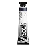GOLDEN QoR Artist Watercolors, Indigo, 11 ml Tube, Professional Watercolor Paint, Semi-Transparent