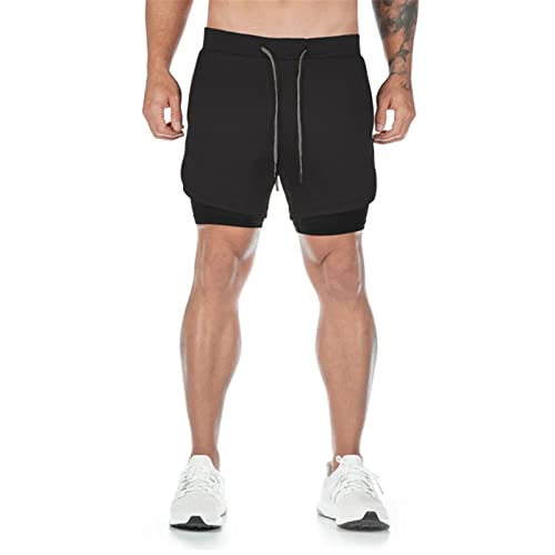 Surenow Men's Running Shorts，High-Performance 7-Inch Workout and ...