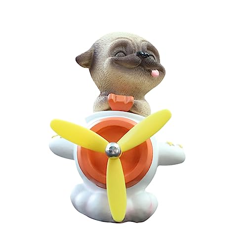 HAWILLOSCH 創意的な自動車の置物 自動車用空気 車のダッシュボードの芳香剤 車のアロマディフューザー 車両 自動車の排気ファン カーズ 車用芳香剤 車の芳香剤 自動装飾 塩ビ Orange