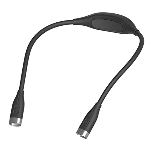 Rechargeable Led Book Light, Hands Free Neck Light, Best For Bed Reading Or Read In Car, Flexible Arm, 4 Super Bright Led Bulbs, Perfect For Reading, Camping, Knitting And Other Night Work #TOP4