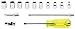 Stanley Proto J47112XL 1/4-Inch Drive 15 Piece Combination Socket Set, 6 Point