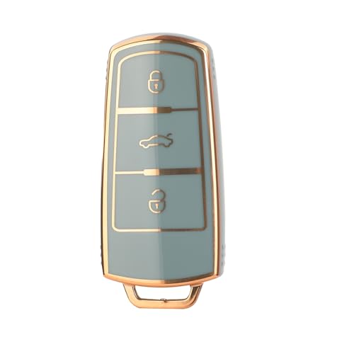 Protection clé VW Passat CC anti-rayure coque TPU 3 boutons - 2