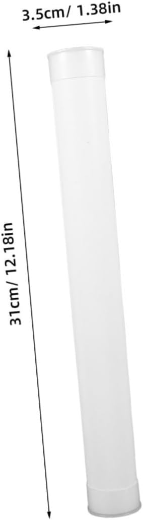 4pcs Poster Tube for Banner Heavy Duty Mailing Tube Lid Storage for Documents