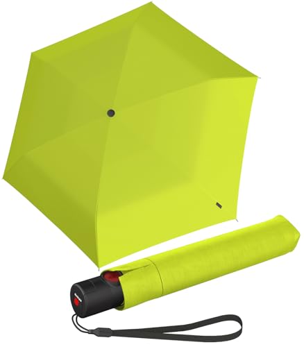 Parapluie Knirps U.200 incassable et léger vert clair anti retournement