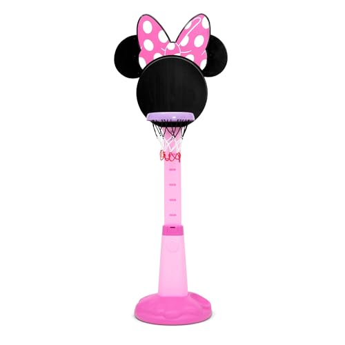 Minnie Mouse Plastic Basketball Set by Delta Children – Includes Basketball Hoop, 1 Basketball and Ball Pump - image 7