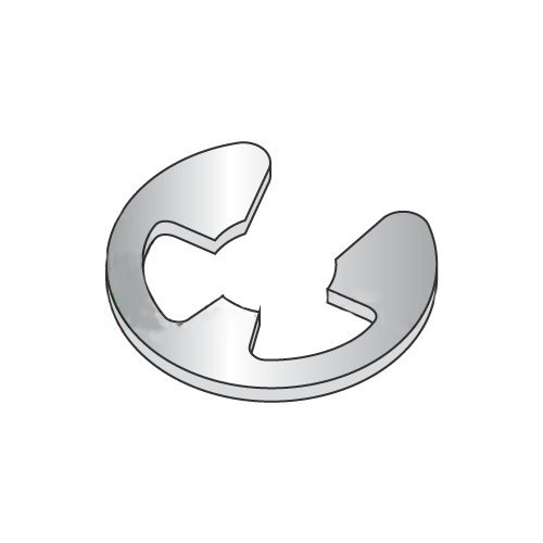 .625" E-Style Retaining Rings/Stainless Steel (Carton: 100 pcs)