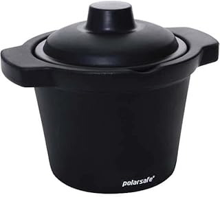 Argos Technologies Polarsafe EVA Foam Round Ice Bucket with Lid, 4 L, Black