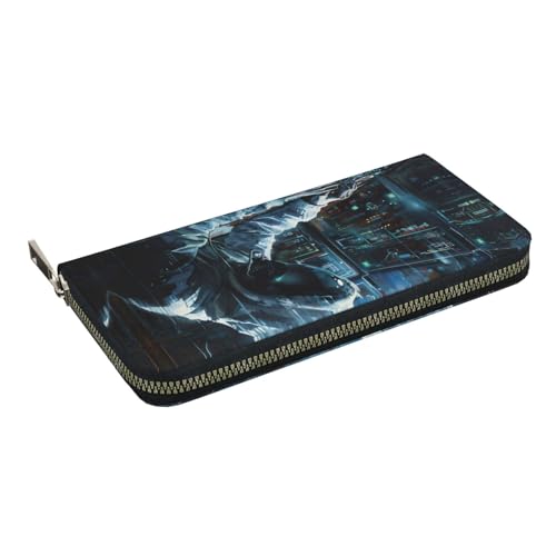 Hacker Attack Print Womens Wallet, Ladies Credit Card Holder, Phone Wallet Purses, Long Clutch Hand Bag2
