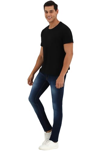Image of Allen Solly Men's Mid Rise Skinny Jeans