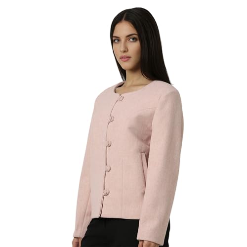 Image of Van Heusen Women's Regular Fit Casual A-line Coat, polyester blend