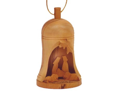 Holy Land Imports Bethlehem Bell 3-D Ornament
