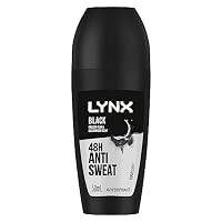 Lynx Black Frozen Pear & Cedarwood Scent 48Hr Antiperspirant Roll On Deodorant 50 ml