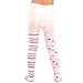 TeeHee Little Girls and Toddlers Fashion Tights 3 Pair Pack (9-10 Years, Multi Dots & Stripes)