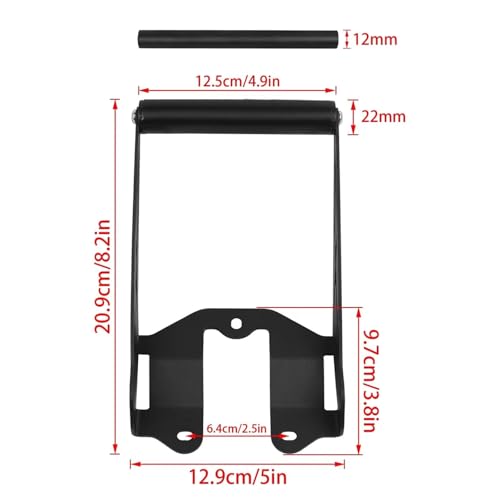 Support navigation GPS moto Ducati DesertX 2023-2024 fixation telephone 22mm