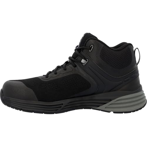 Image of Georgia Boot DuraBlend Sport Composite Toe Athletic Hi-Top, Black, Size 9.5(W)