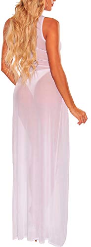 Minivestido sexy FairBeauty manga larga cuello en V brillante fruncido metálico discoteca mujer 2