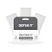 Clarity Defog It Tear-and-Go Dry Cloth 3-Pack Box - Reusable Wipes - Fog-free Vision