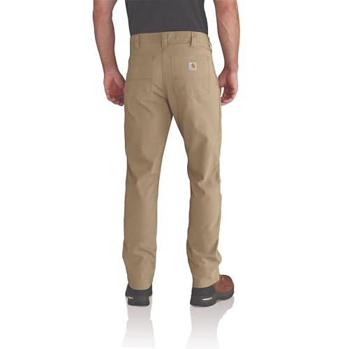 Carhartt Men's Slim Tapered Rigby Dungaree, Dark Khaki, W34 x L32 - image 2