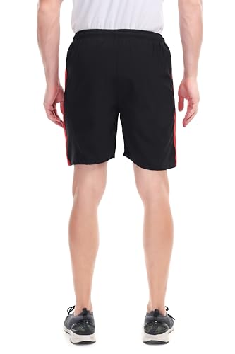 Image of BLUE STAR SHARK Men's Solid Casual Shorts | Quick-Dry Lightweight Gym Shorts with Pockets | Ideal for Running, Sports, Training, Workout, and Everyday Wear