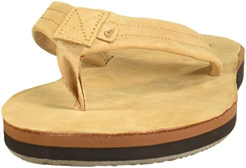 Quiksilver mens Erreka Sandal, Tan - Solid, 10 US | Image 1
