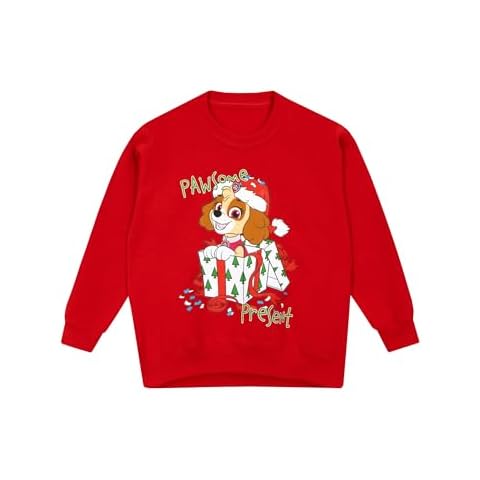 Paw Patrol Skye Christmas Jumper for Girls Cover