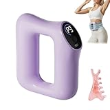 HNSYDZSW Electric Full-Body Vibration Massager, Hands-Free Cordless Design with Adjustable Strap, 8 Vibration Modes for Belly, Back, Legs & Waist, Includes Sash & Scraper