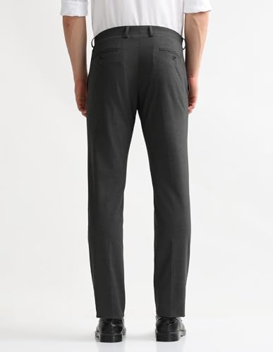 Image of Arrow Mens Charcoal-Grey Pants