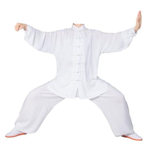 Traje hombre de Tai-Chi transpirable con botones tradicionales 2