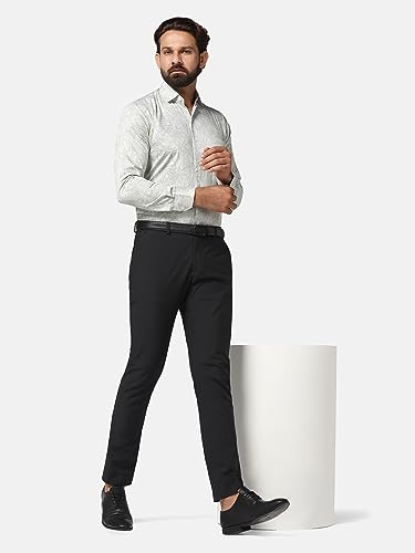 Image of TAHVO Men's Regular Fit Long Sleeves Cotton Formal Shirt