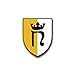 Sticker Autocollant – pzgrenbtl 13 Char Grenadier Bataillon Bundeswehr Armée Allemagne antichoc ultra-résistante Couronne armoiries insigne emblème compatible avec VW Golf Polo GTI BMW Mercedes Audi Opel Ford (5 x 7 cm) # A1442