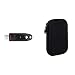 SanDisk Ultra USB 3.0 Flash- Laufwerk 256 GB (SecureAccess Software, Passwortschutz, Übertragungsgeschwindigkeit von bis zu 130 MB/s) & Amazon Basics Schutzhülle für Externe Festplatten