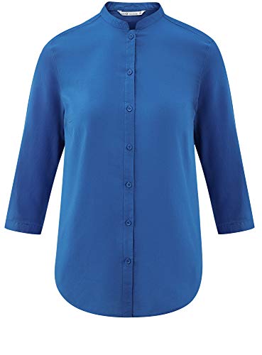 Oodji Collection Donna Camicia in Cotone con collo...