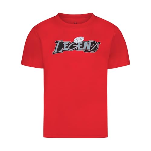 Image of Under Armour Boys Short Sleeve Sports Graphic T-Shirt, Lightweight & Breathable, Relaxed Fit