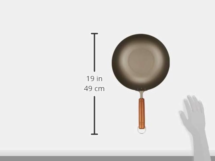 長谷元 純チタン いため鍋 直径26cm 長谷元 純チタン 木柄いため鍋26cm : Kitchen&Living House