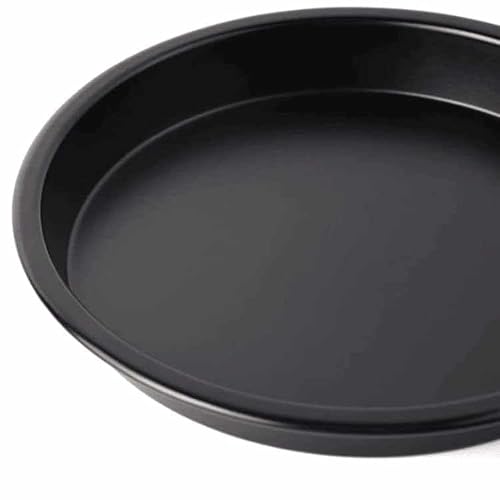 Miniatura 6 de Chefzoco Bandeja Pizza Horno, Bandeja Para Hornear Pizza, Soporte Piza Antiadherente, Molde Para Pizza, Acero Al Carbono, Resiste Temperaturas De Hasta 230 , Redonda, Base Lisa, Diámetro 35 Cm