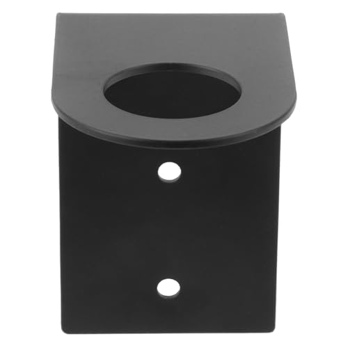 RORPOIR Wall-Mounted Soap Dispenser Holder Stainless Steel Pump Stand for Bathroom Versatile Storage for Shampoo Lotion Wash Easy Adhesive Installation Black