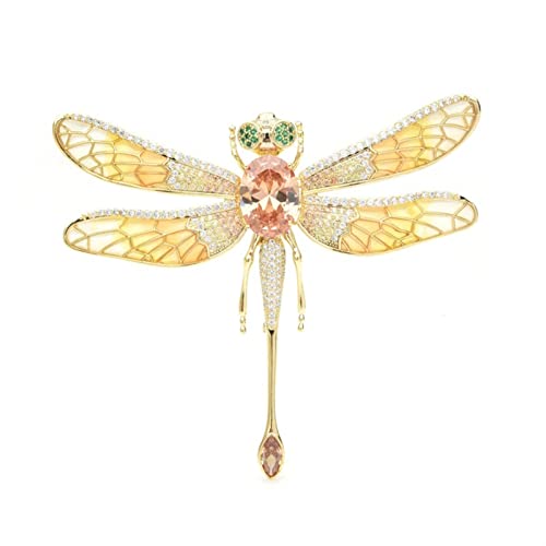 Broche libellule en émail le cadeau idéal pour femme et dame élégante
