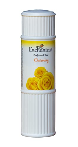 Perfumed Body Talcum Powder Charming, Romantic & Alluring Scent (Pack of 3 X 100 g.) by Enchanteur - Image 3