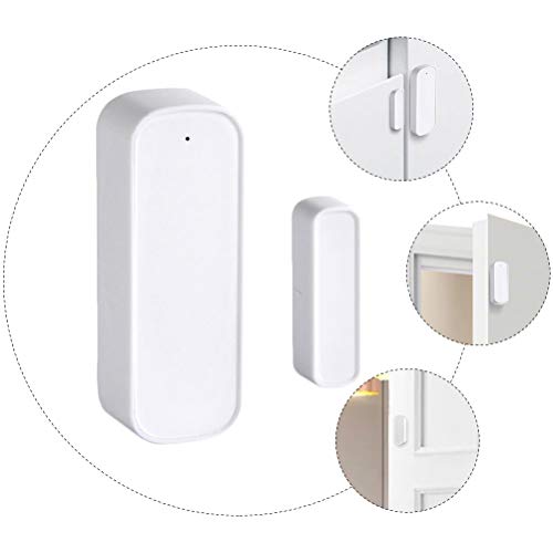 Mobestech 1pc Sensor Alarme Retrofit Kit de alarme Alarme Sistema de segurança fio Sensor de alarme