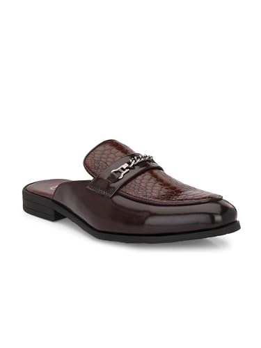 Image of San Frissco mens Ecak 5114 Brown-7 Moccasin