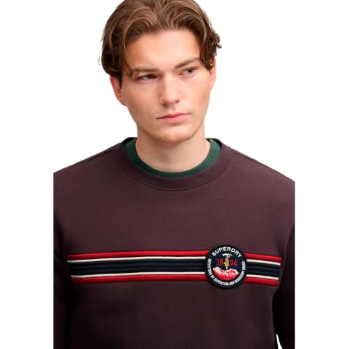 Superdry Homme Sweat Outdoor Stripe Logo Coupe Décontractée - vue 6