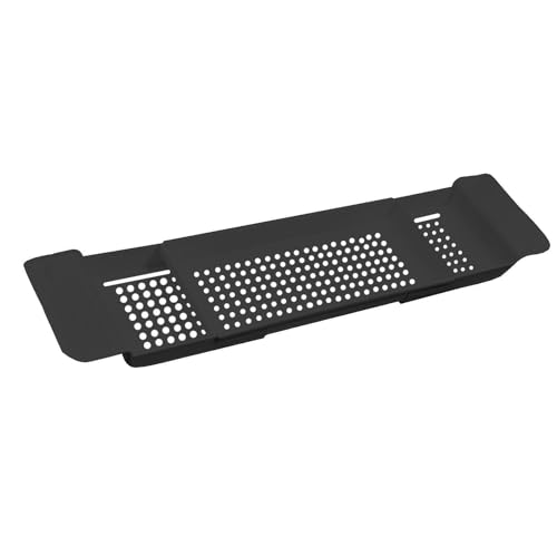 Bandeja para Bañera, 55-78 Cm Bandeja Bañera Extensible, Bandeja De Baño para Bañera, Estante De Baño Ajustable, Tabla Extensible para Bañera para Copas De Vino, Vela, Libros, Productos De Baño